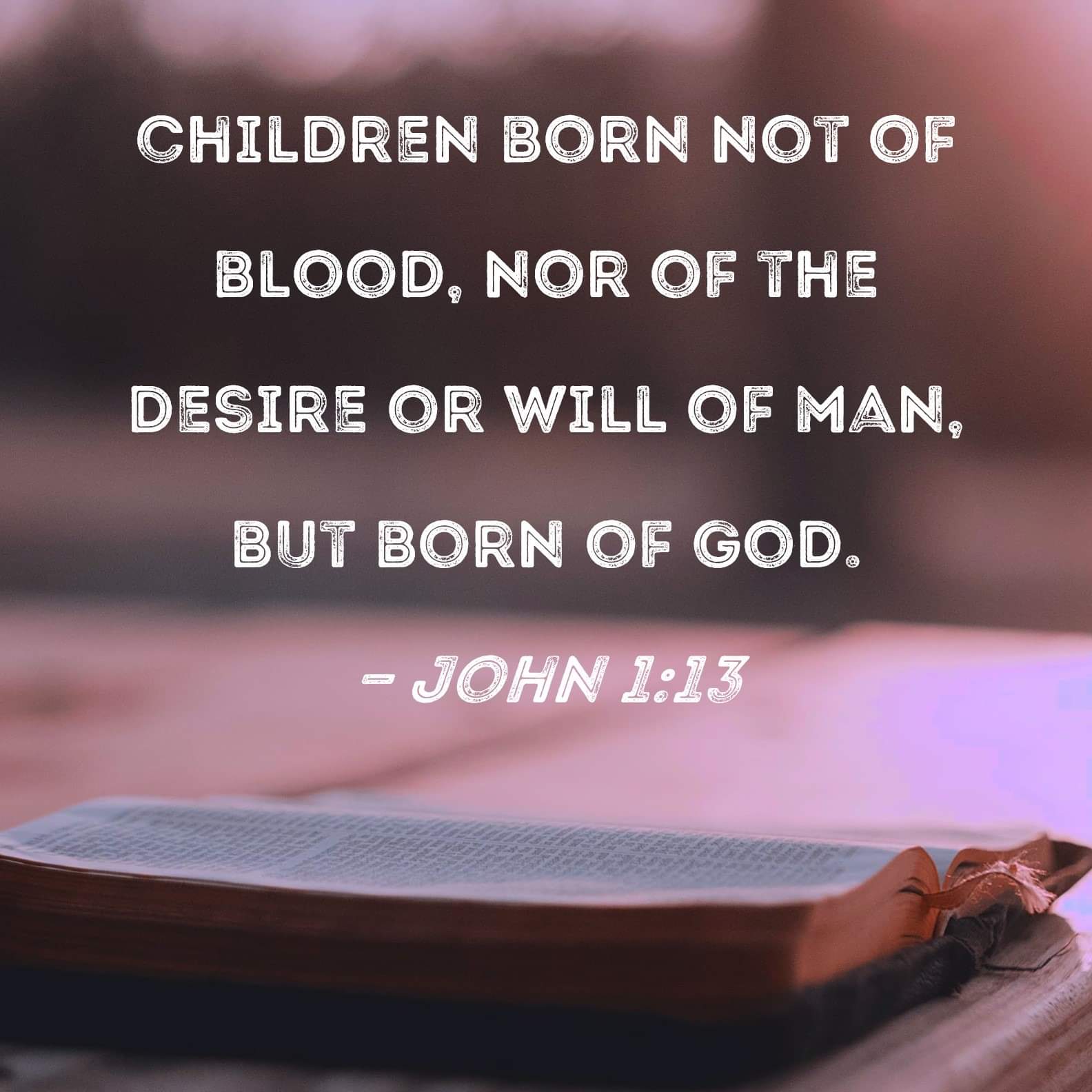 Born Of God
